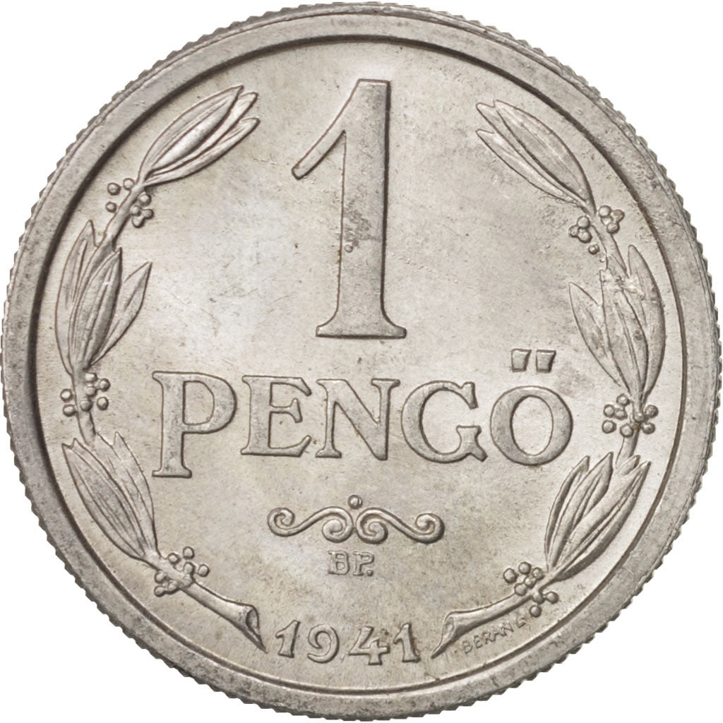 Hungary, Pengo, 1941, Aluminum, KM:521