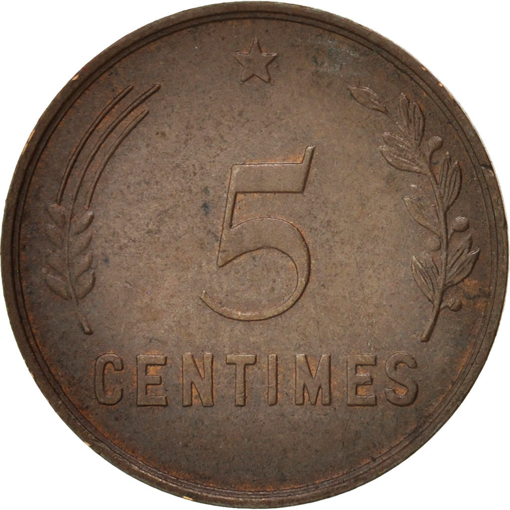 Luxembourg, Charlotte, 5 Centimes, 1930, Bronze, KM:40