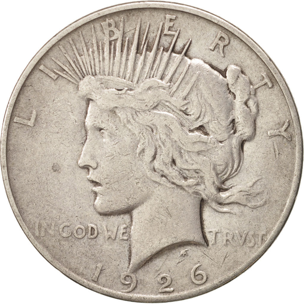 United States, Peace Dollar, 1926, Denver, Silver, KM:150