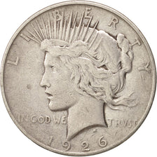 United States, Peace Dollar, 1926, Denver, Silver, KM:150