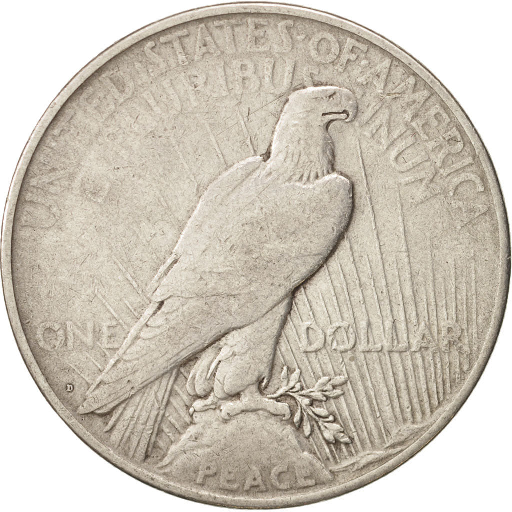 United States, Peace Dollar, 1926, Denver, Silver, KM:150