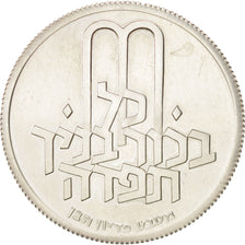Israele, 10 Lirot, 1972, SPL, Argento, KM:61.1