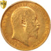 Moneta, Australia, Edward VII, Sovereign, 1903, Perth, PCGS, AU58, SPL-, Oro
