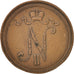 Coin, Finland, Nicholas II, 10 Pennia, 1905, Helsinki, EF(40-45), Copper, KM:14