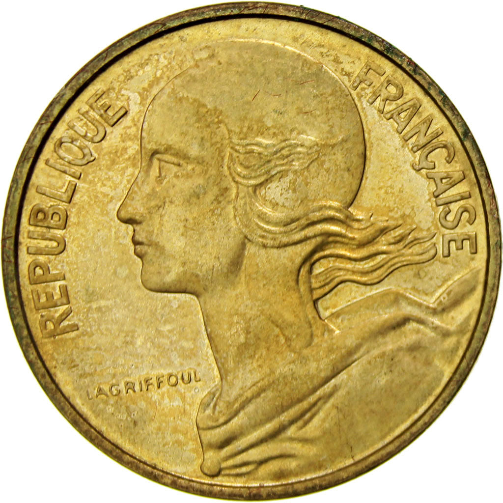 France, Marianne, 10 Centimes, 1964, Paris, MS(63), Aluminum-Bronze, KM:929