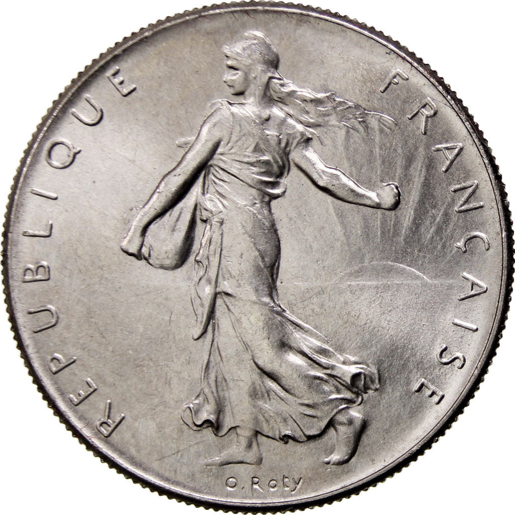 Moneda, Francia, Semeuse, Franc, 1964, Paris, SC, Níquel, KM:925.1, Gadoury:474