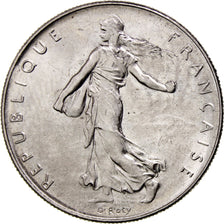 France, Semeuse, Franc, 1965, Paris, MS(63), Nickel, KM:925.1, Gadoury:474