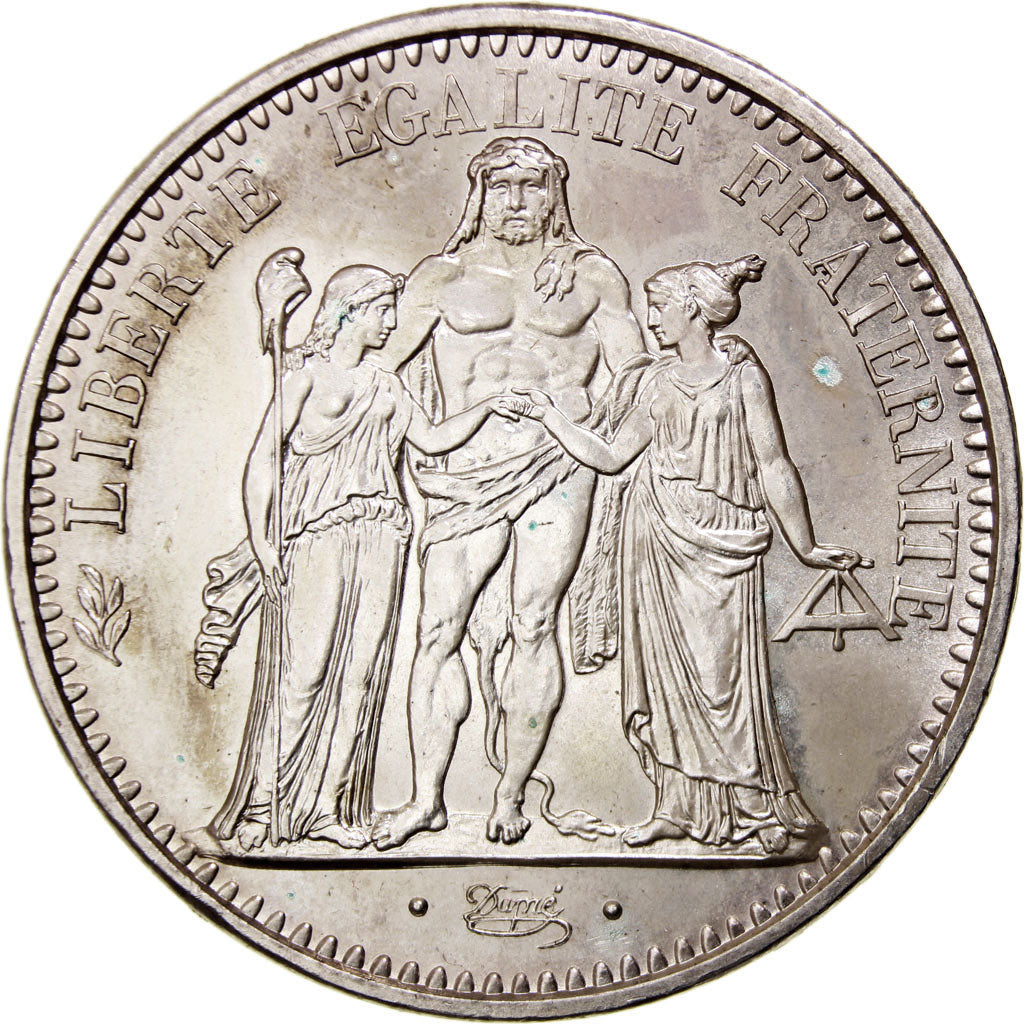 Coin, France, Hercule, 10 Francs, 1965, Paris, MS(63), Silver, KM:932