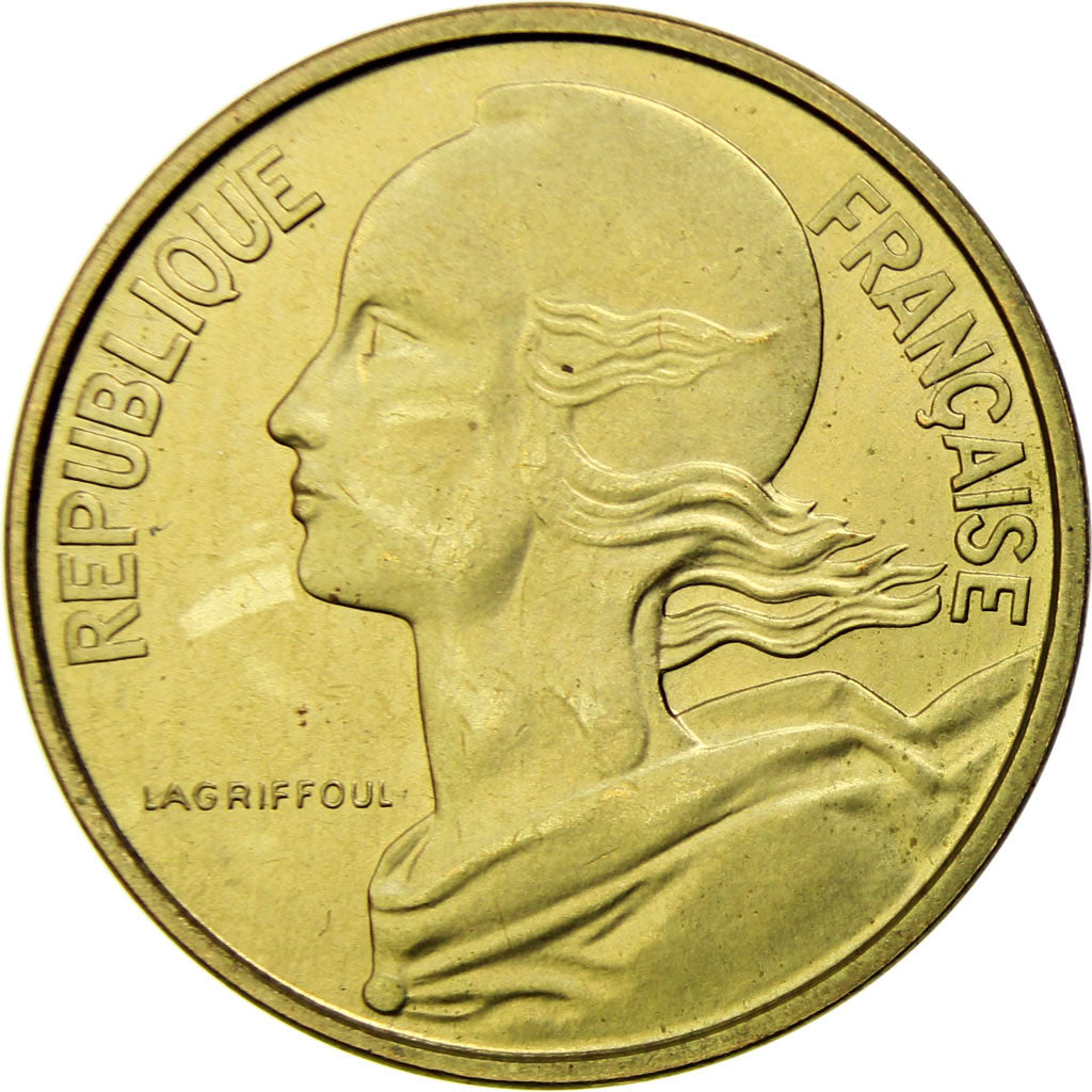 Coin, France, Marianne, 10 Centimes, 1966, Paris, MS(63), Aluminum-Bronze