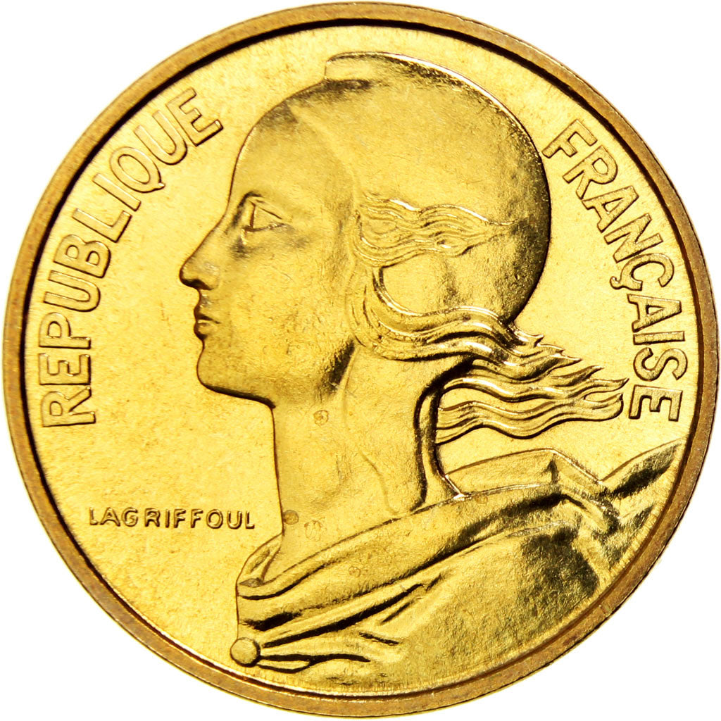 France, Marianne, 10 Centimes, 1969, Paris, MS(65-70), Aluminum-Bronze, KM:929