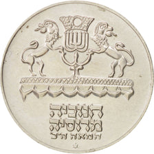 Israele, 5 Lirot, 1972, SPL-, Argento, KM:69.1