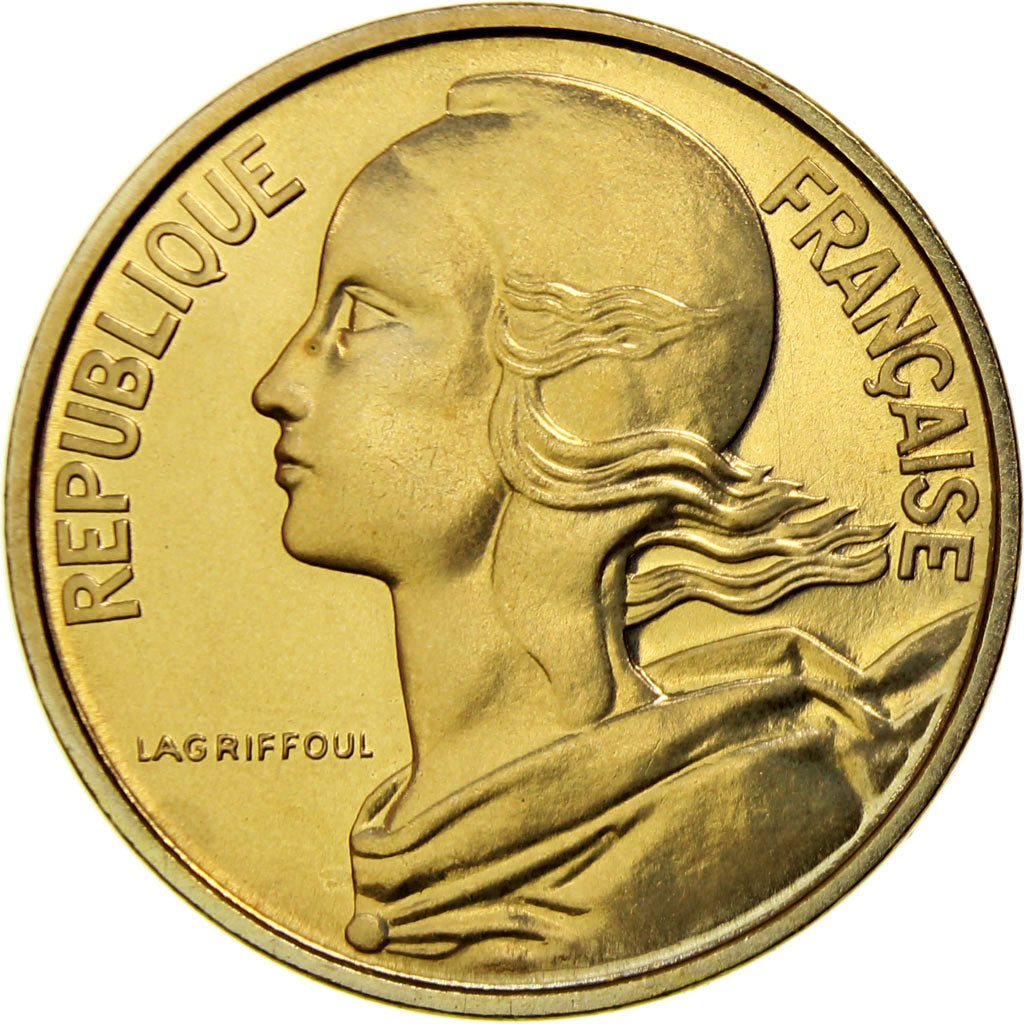 Coin, France, Marianne, 10 Centimes, 1973, Paris, MS(65-70), Aluminum-Bronze