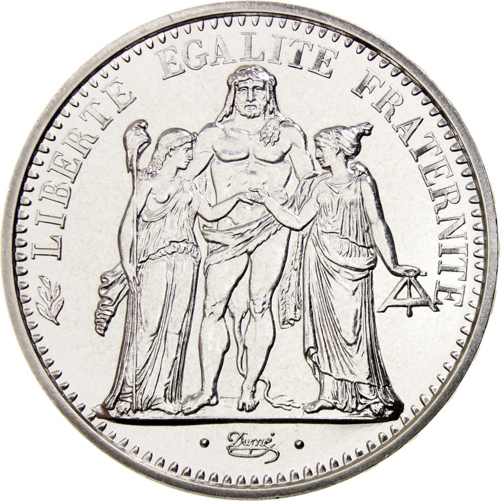 Coin, France, Hercule, 10 Francs, 1973, Paris, MS(65-70), Silver, KM:932