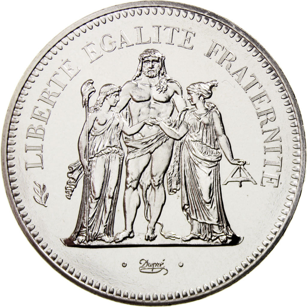 France, Hercule, 50 Francs, 1974, Paris, MS(65-70), Silver, KM:941.1