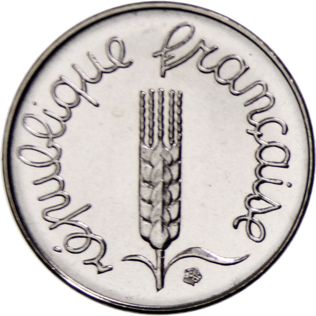 Moneda, Francia, Épi, Centime, 1975, Paris, FDC, Acero inoxidable, KM:928