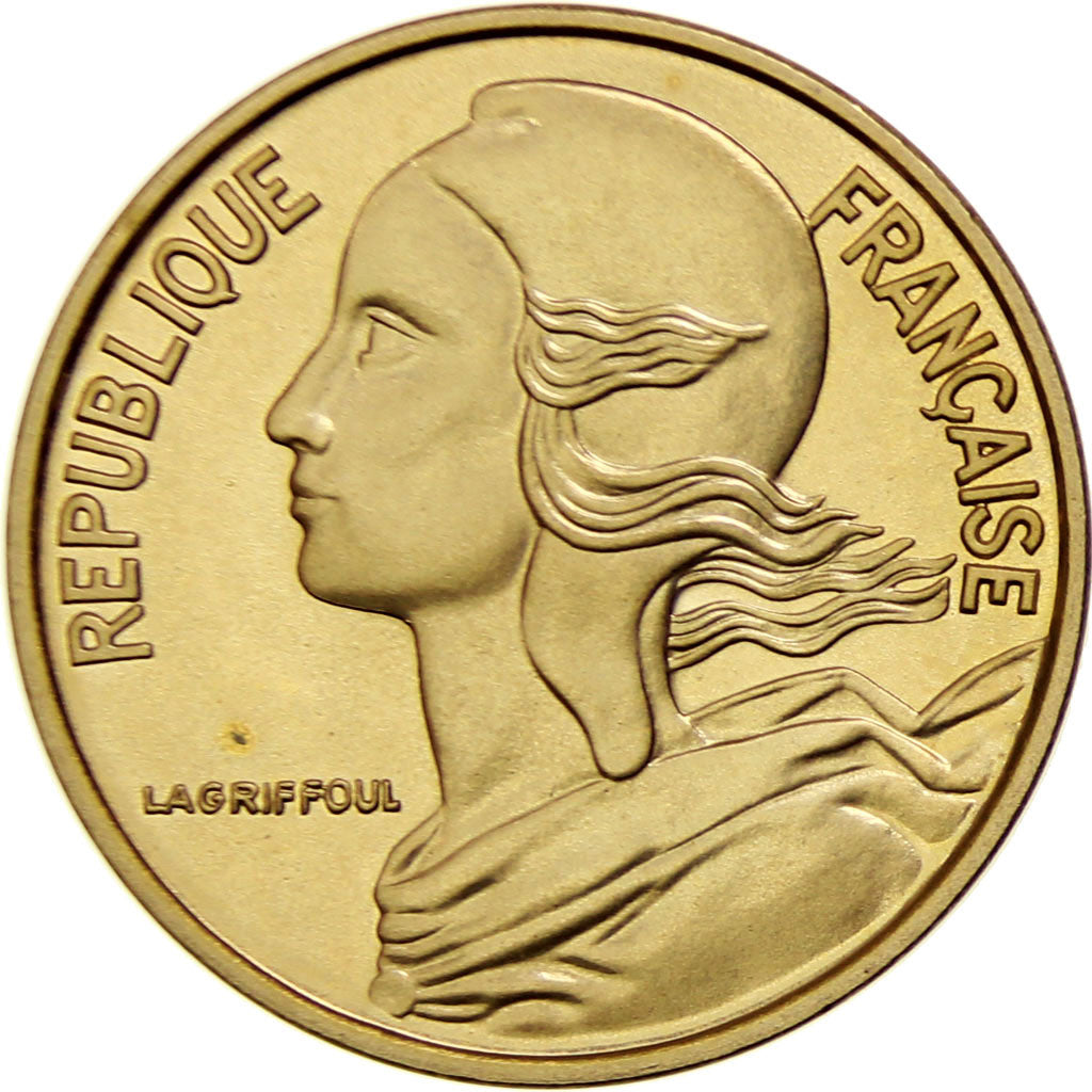 Münze, Frankreich, Marianne, 5 Centimes, 1975, Paris, STGL, Aluminum-Bronze