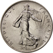 Coin, France, Semeuse, Franc, 1975, Paris, MS(65-70), Nickel, KM:925.1