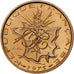 Munten, Frankrijk, Mathieu, 10 Francs, 1975, Paris, FDC, Nickel-brass, KM:940