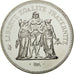 France, Hercule, 50 Francs, 1976, Paris, MS(65-70), Silver, KM:941.1