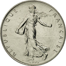 Coin, France, Semeuse, Franc, 1977, Paris, MS(65-70), Nickel, KM:925.1