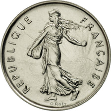 Monnaie, France, Semeuse, 5 Francs, 1977, Paris, FDC, Nickel Clad Copper-Nickel