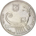 Moneta, Israele, 10 Sheqalim, 1983, BB+, Rame-nichel, KM:119