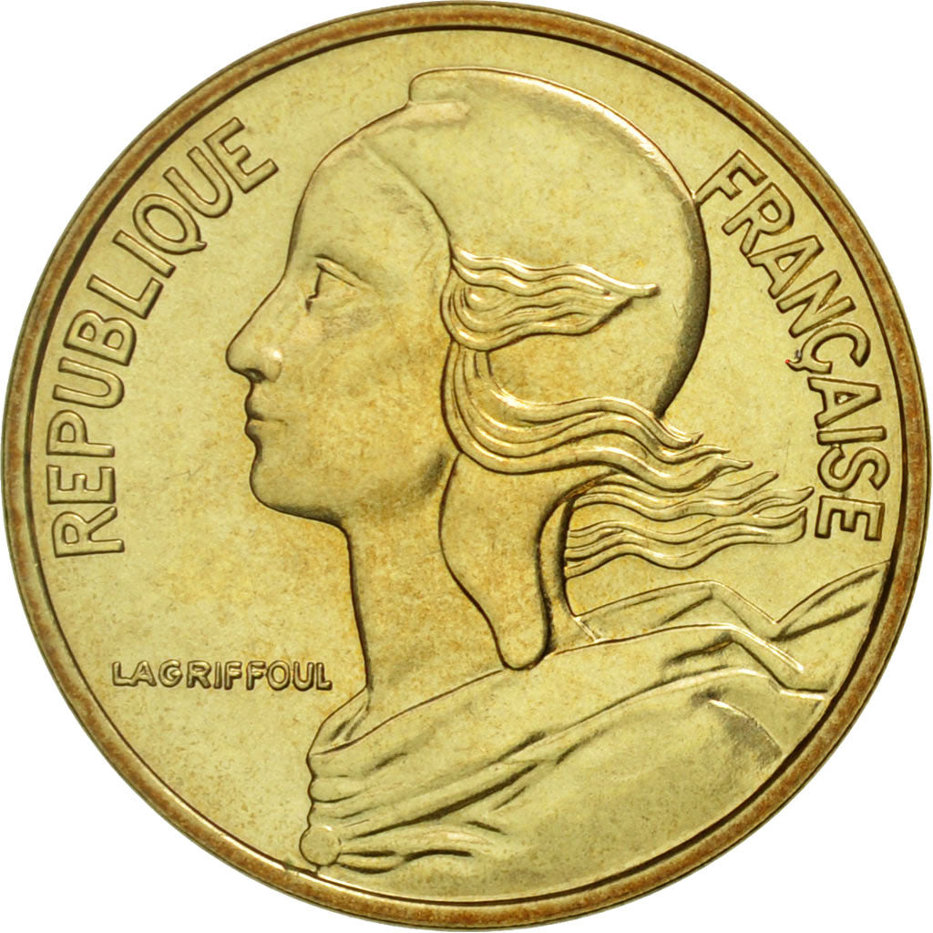 Monnaie, France, Marianne, 5 Centimes, 1980, Paris, FDC, Aluminum-Bronze
