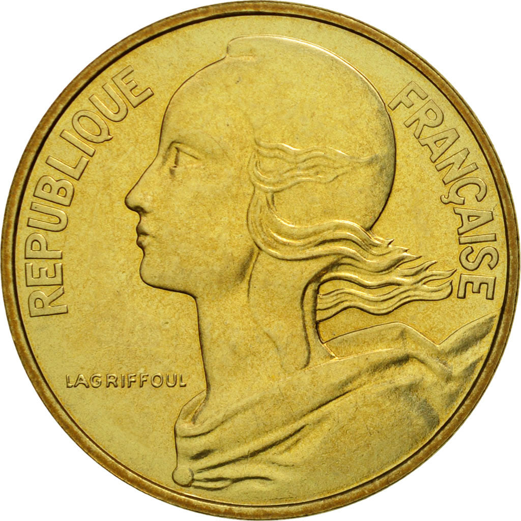 Coin, France, Marianne, 10 Centimes, 1980, Paris, MS(65-70), Aluminum-Bronze