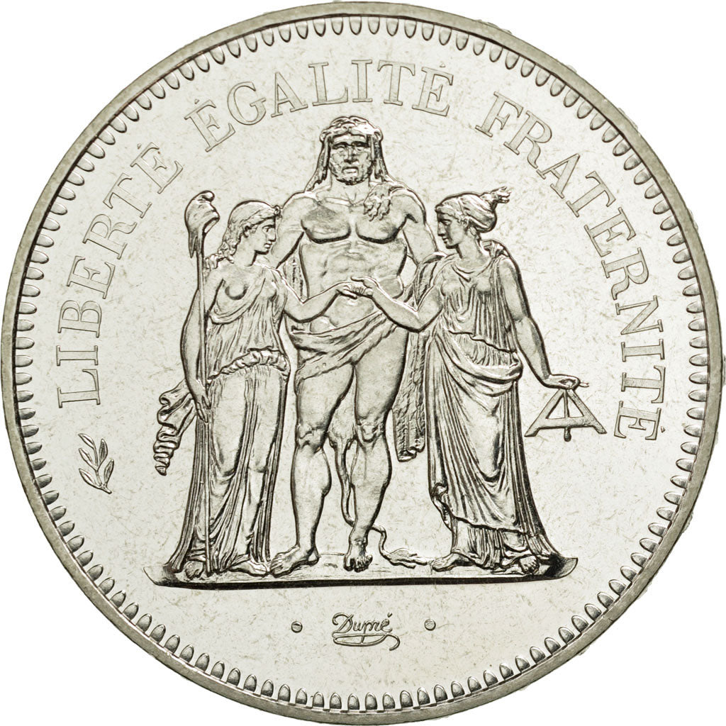 France, Hercule, 50 Francs, 1980, Paris, MS(65-70), Silver, KM:941.1