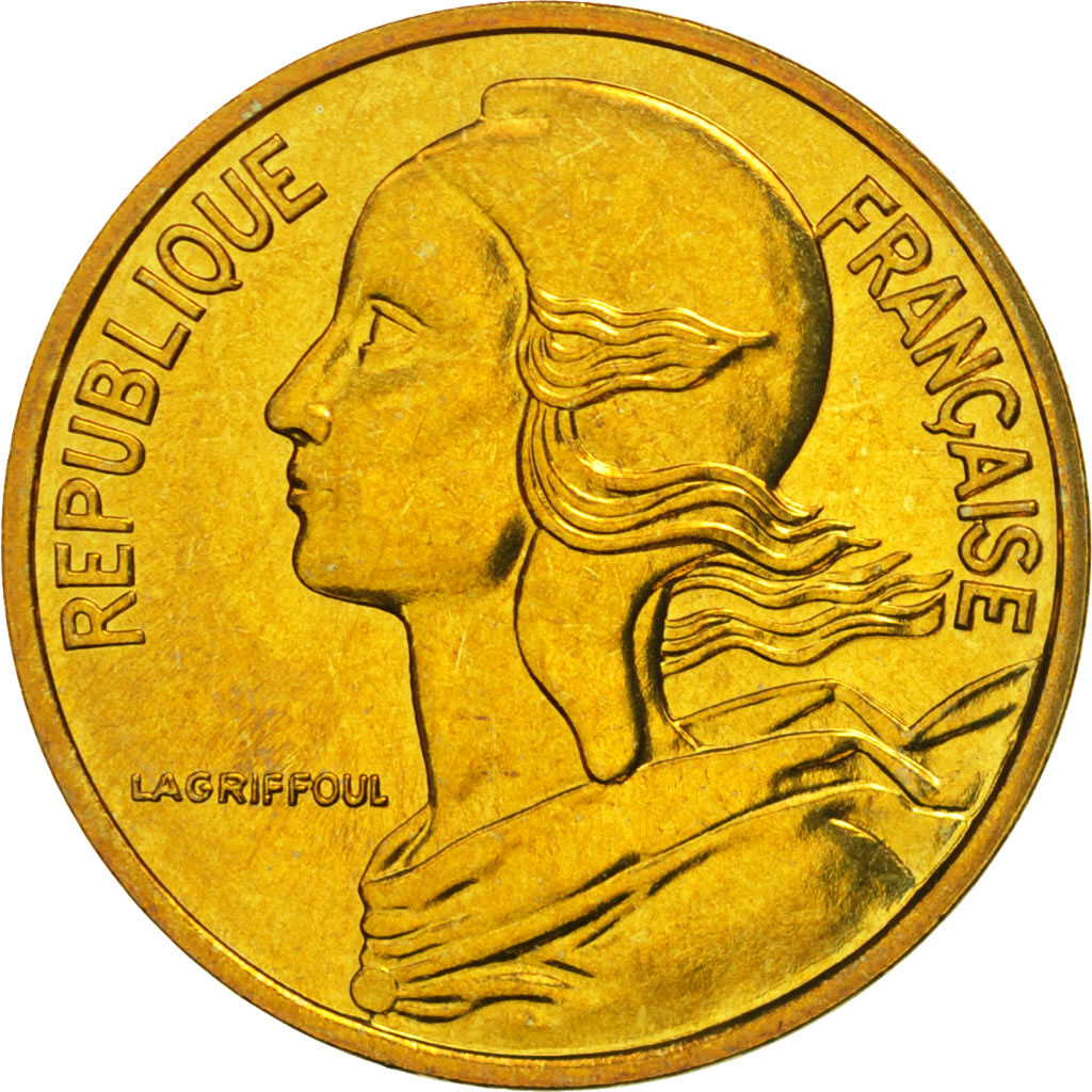 Coin, France, Marianne, 5 Centimes, 1981, Paris, MS(65-70), Aluminum-Bronze