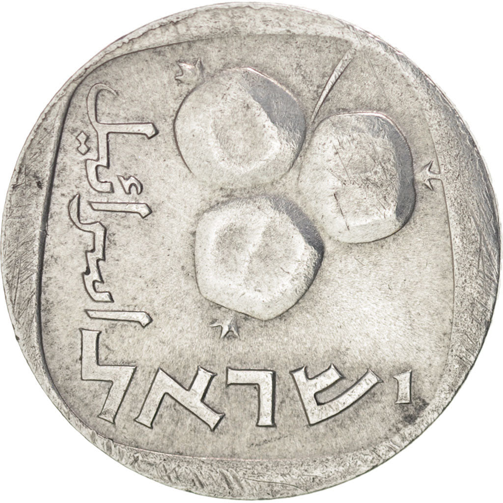 Münze, Israel, 5 Agorot, 1976, VZ+, Copper-nickel, KM:25c