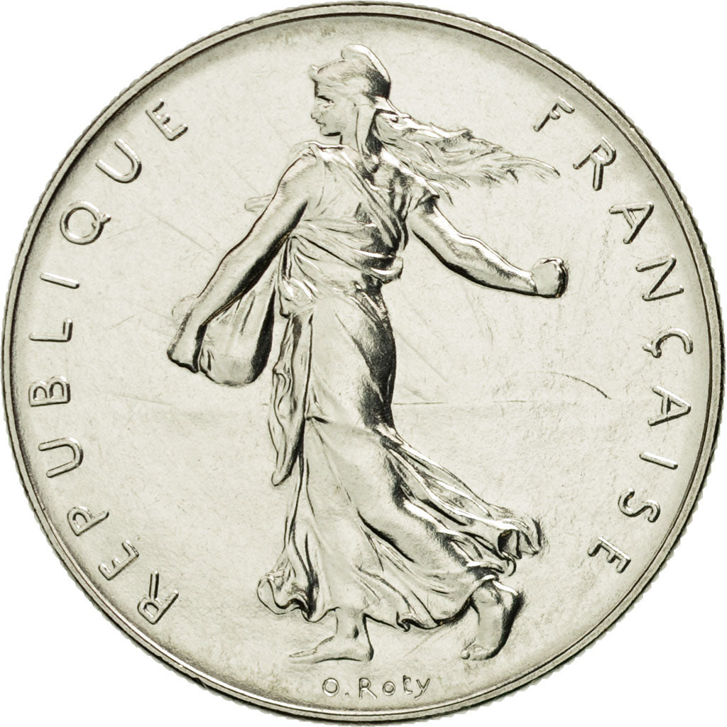 Coin, France, Semeuse, Franc, 1982, Paris, MS(65-70), Nickel, KM:925.1