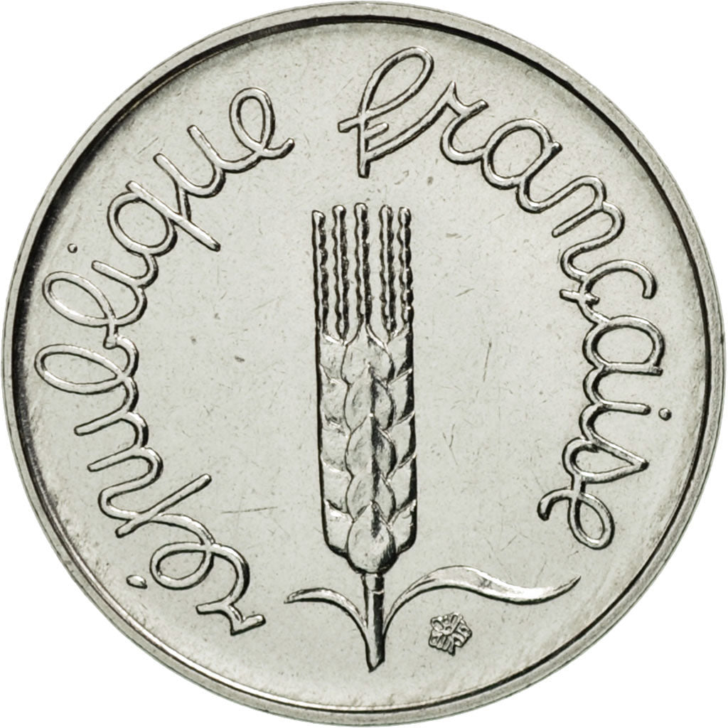 Munten, Frankrijk, Épi, Centime, 1982, Paris, FDC, Stainless Steel, KM:928