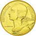 Monnaie, France, Marianne, 20 Centimes, 1983, Paris, FDC, Aluminum-Bronze