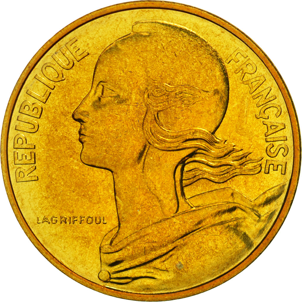 Coin, France, Marianne, 10 Centimes, 1983, Paris, MS(65-70), Aluminum-Bronze