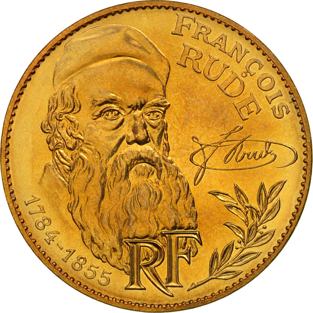 Coin, France, François Rude, 10 Francs, 1984, Paris, MS(65-70), Nickel-Bronze