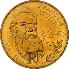 Moneta, Francia, François Rude, 10 Francs, 1984, Paris, FDC, Nichel-bronzo