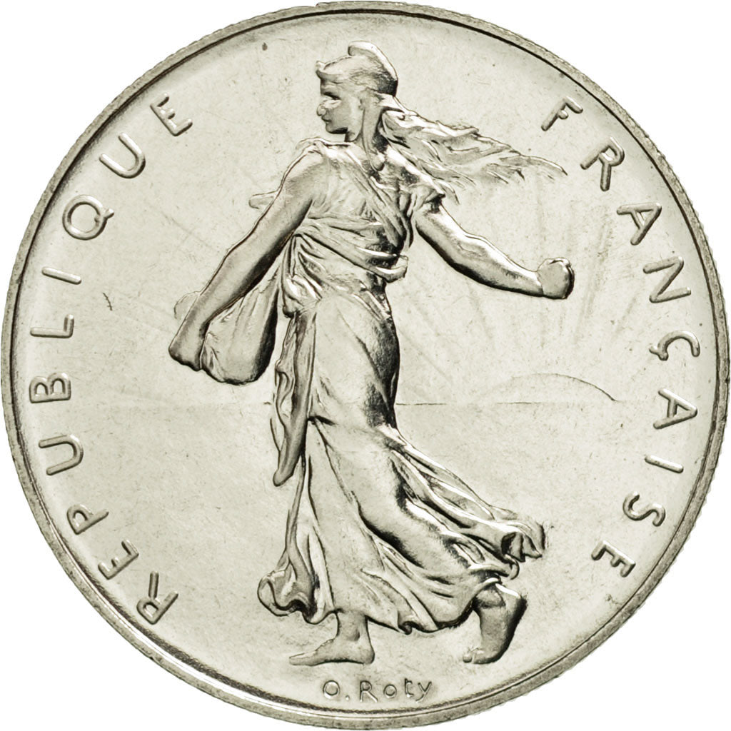 Coin, France, Semeuse, Franc, 1985, Paris, MS(65-70), Nickel, KM:925.1
