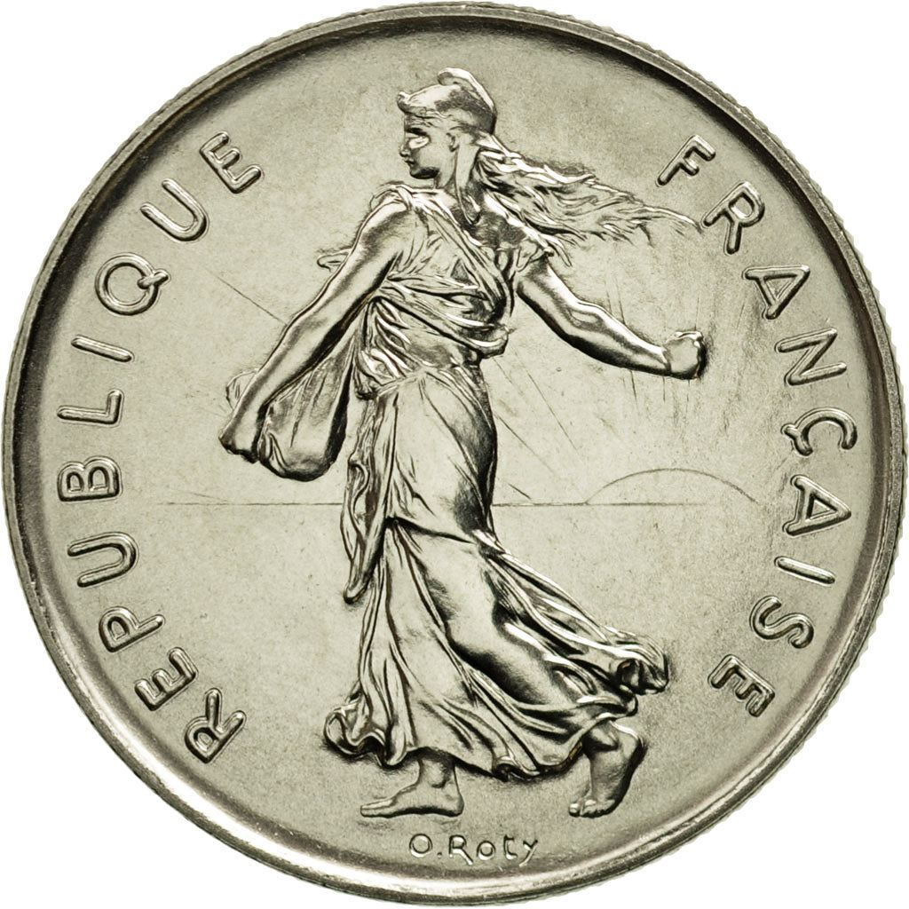 Coin, France, Semeuse, 5 Francs, 1986, Paris, MS(65-70), Nickel Clad