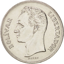 Monnaie, Venezuela, 5 Bolivares, 1977, SPL, Nickel, KM:53.1
