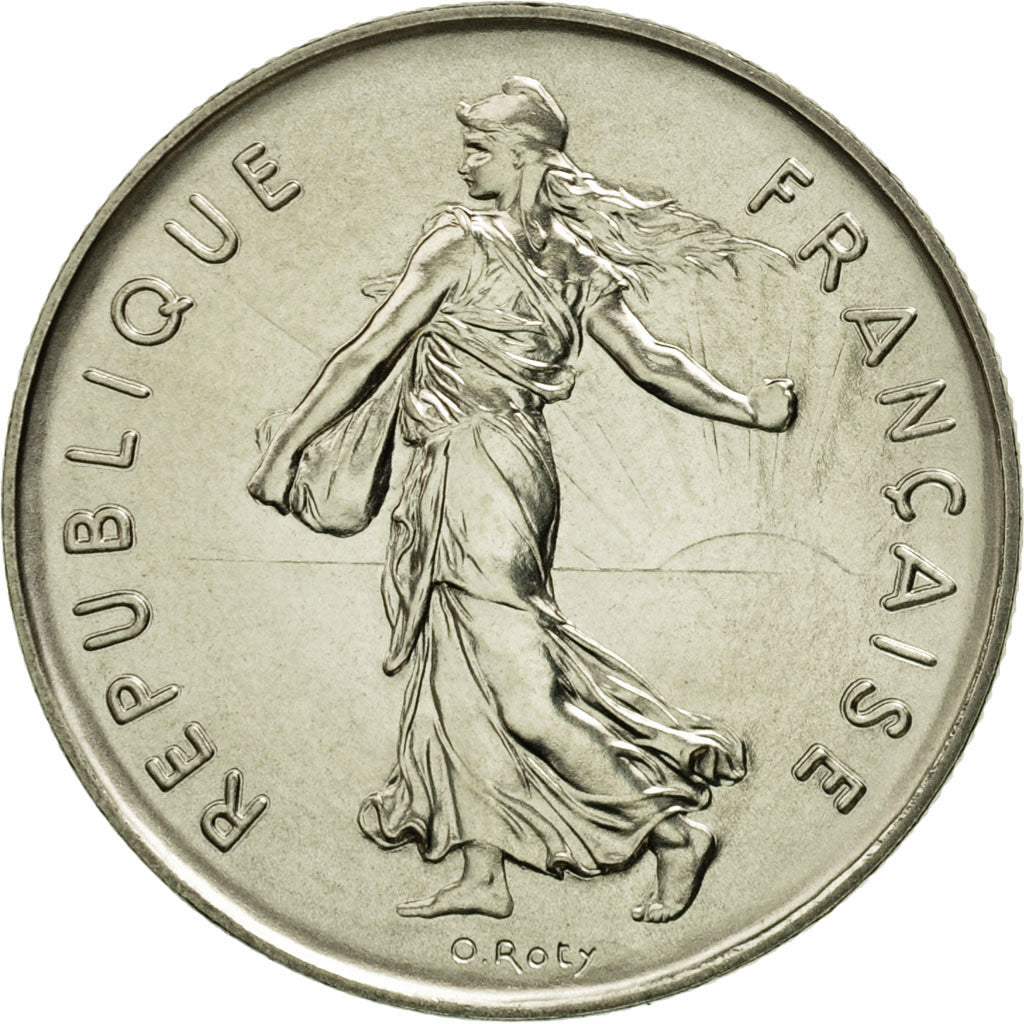Coin, France, Semeuse, 5 Francs, 1987, Paris, MS(65-70), Nickel Clad