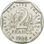 Moneta, Francia, Semeuse, 2 Francs, 1988, Paris, FDC, Nichel, KM:942.1