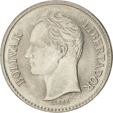 VENEZUELA, 25 Centimos, 1978, Werdohl, KM #50.1, MS(63), Nickel, 17, 1.74