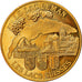 Switzerland, Medal, Le Lac Léman, MS(63), Copper-Nickel Gilt