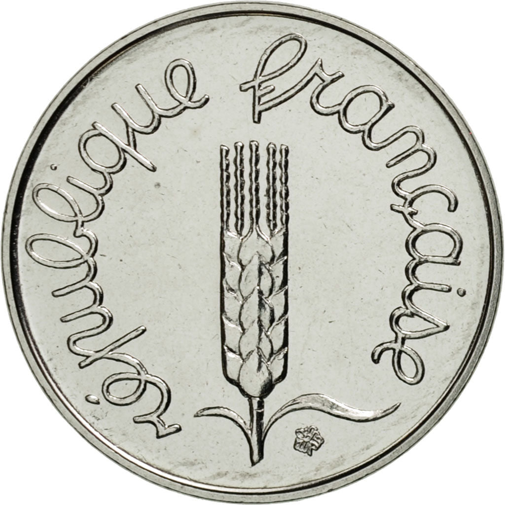 Münze, Frankreich, Épi, Centime, 1990, Paris, STGL, Stainless Steel, KM:928