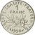 Moneta, Francja, Semeuse, Franc, 1990, Paris, MS(65-70), Nikiel, KM:925.1