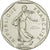 Moneta, Francja, Semeuse, 2 Francs, 1990, Paris, MS(65-70), Nikiel, KM:942.1
