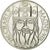 Coin, France, Charlemagne, 100 Francs, 1990, Paris, MS(65-70), Silver, KM:982