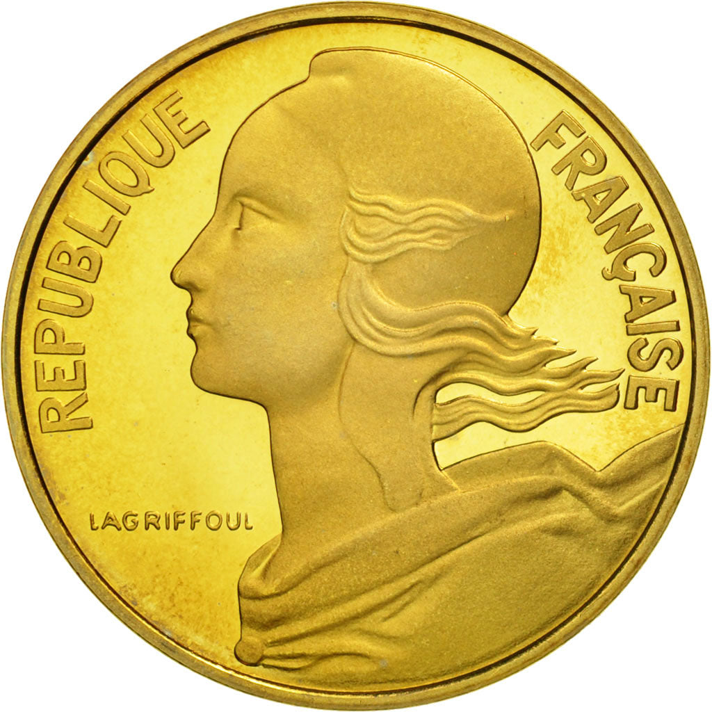 Coin, France, Marianne, 10 Centimes, 1991, Paris, MS(65-70), Aluminum-Bronze