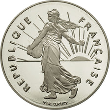 Moneta, Francia, Semeuse, Franc, 1991, Paris, FDC, Nichel, KM:925.1